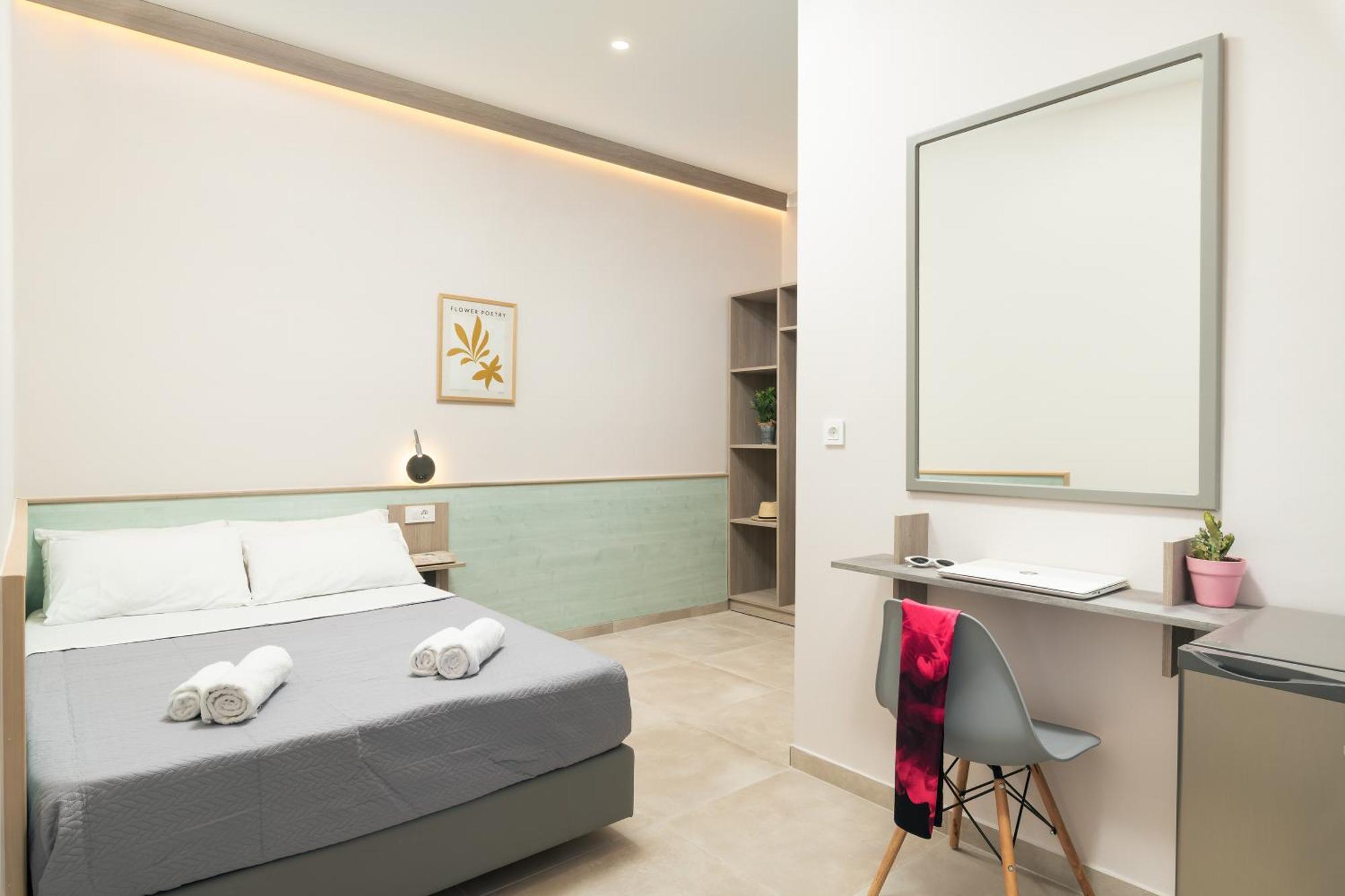 Stefanie Studios Agia Marina  Ngoại thất bức ảnh